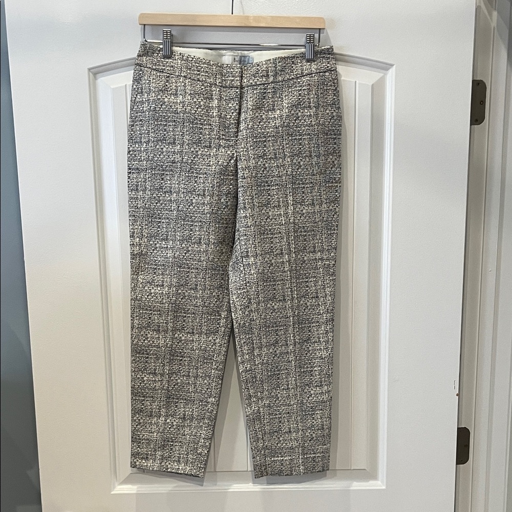 Boden Gray Metallic Women's Cropped Pants